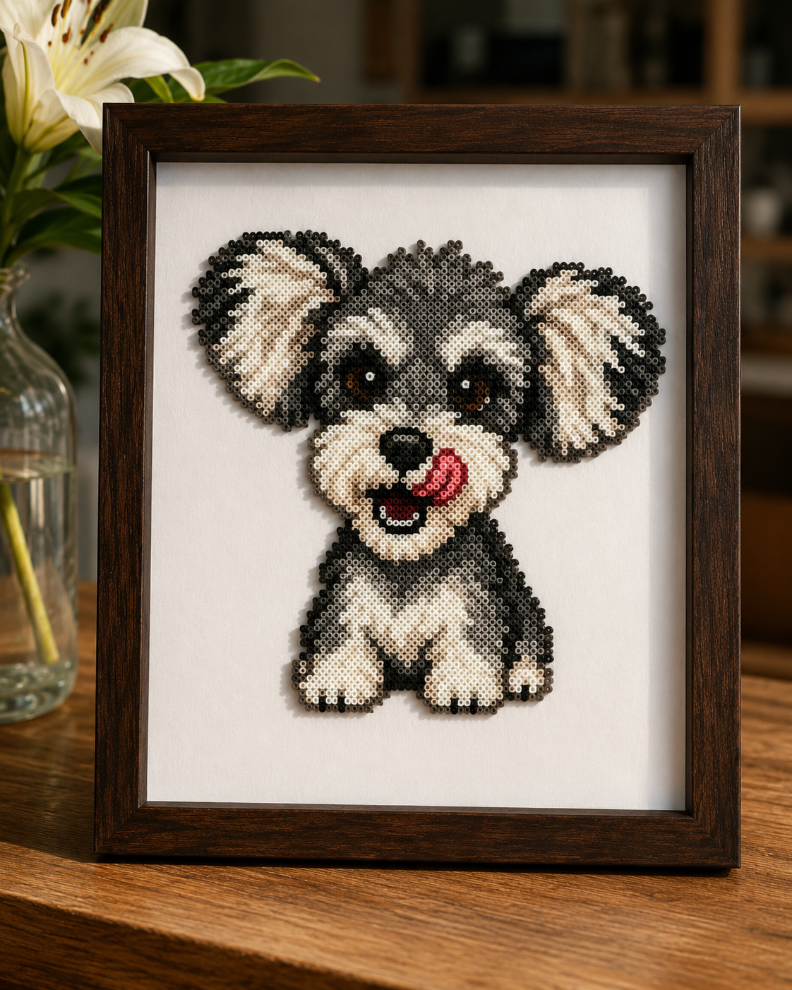 Pixel Darlings —Custom Pet Portrait Perler Bead Kit