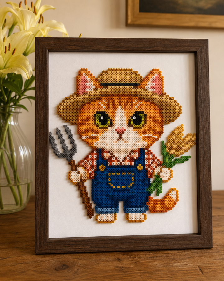 Little Big Jobs—Custom Pet Profession Portrait Perler Bead Kit