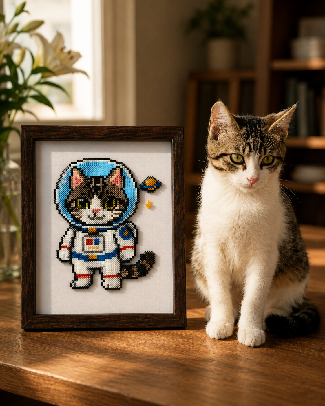 Little Big Jobs—Custom Pet Profession Portrait Perler Bead Kit